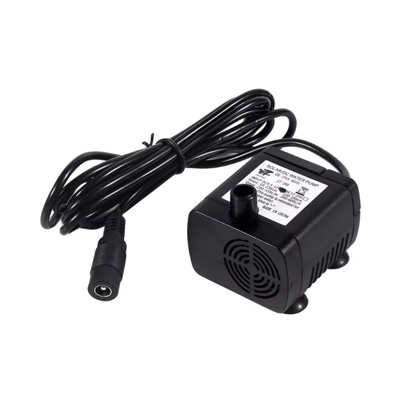Aquarium Pump - Mini-membraan-onderwaterpomp DC12V met DC-motor 0,5PK 420L/H