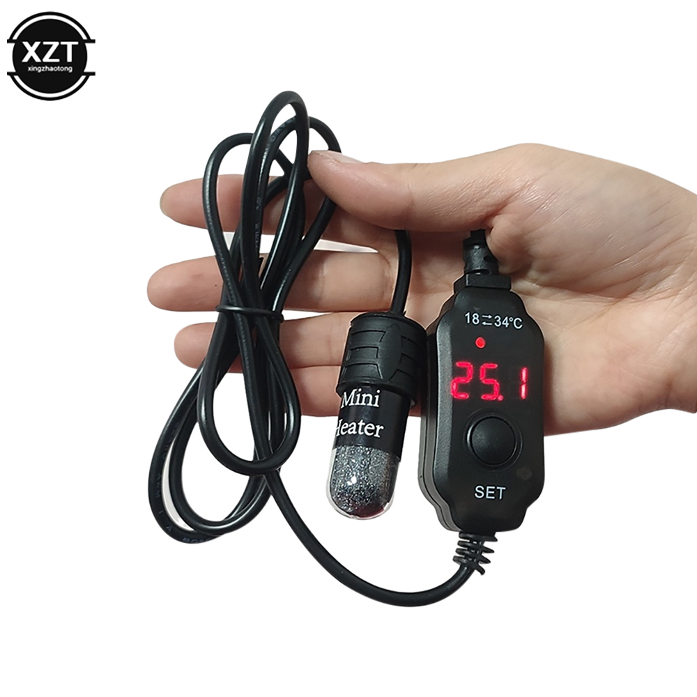 Fish Tank Heater - Mini USB Opladen Aquarium verwarmingsstaaf Aquarium