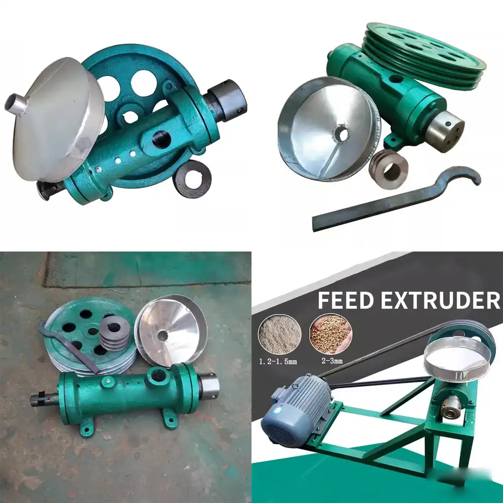 Fish Food - Apparatuur voor het extruderen van gepofte
