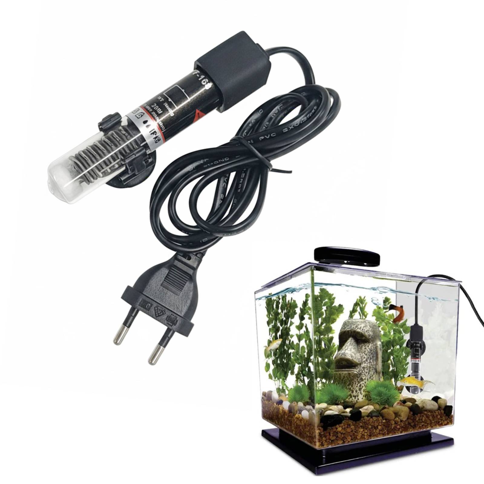 Fish Tank Heater - Mini Aquarium Heater Dompelpomp Aquarium Water