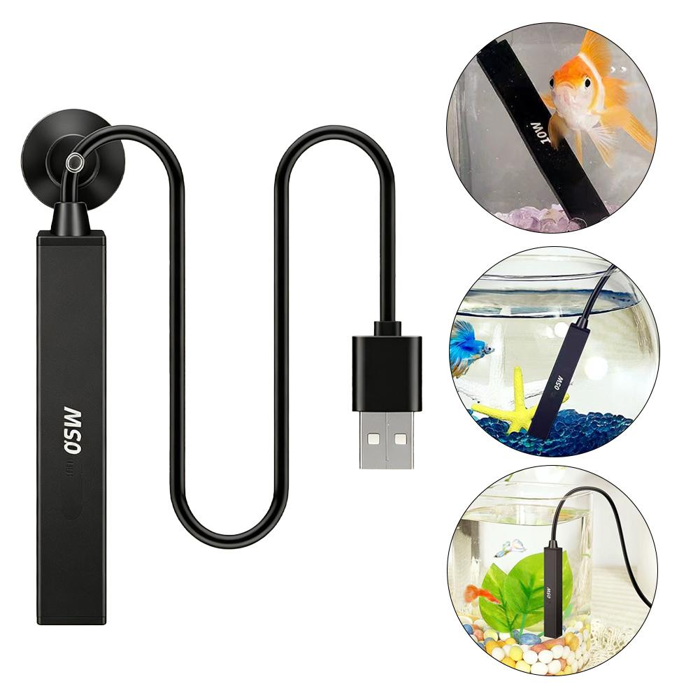 Betta Fish Tank - Mini USB Aquariumverwarmer 5V Automatische constante