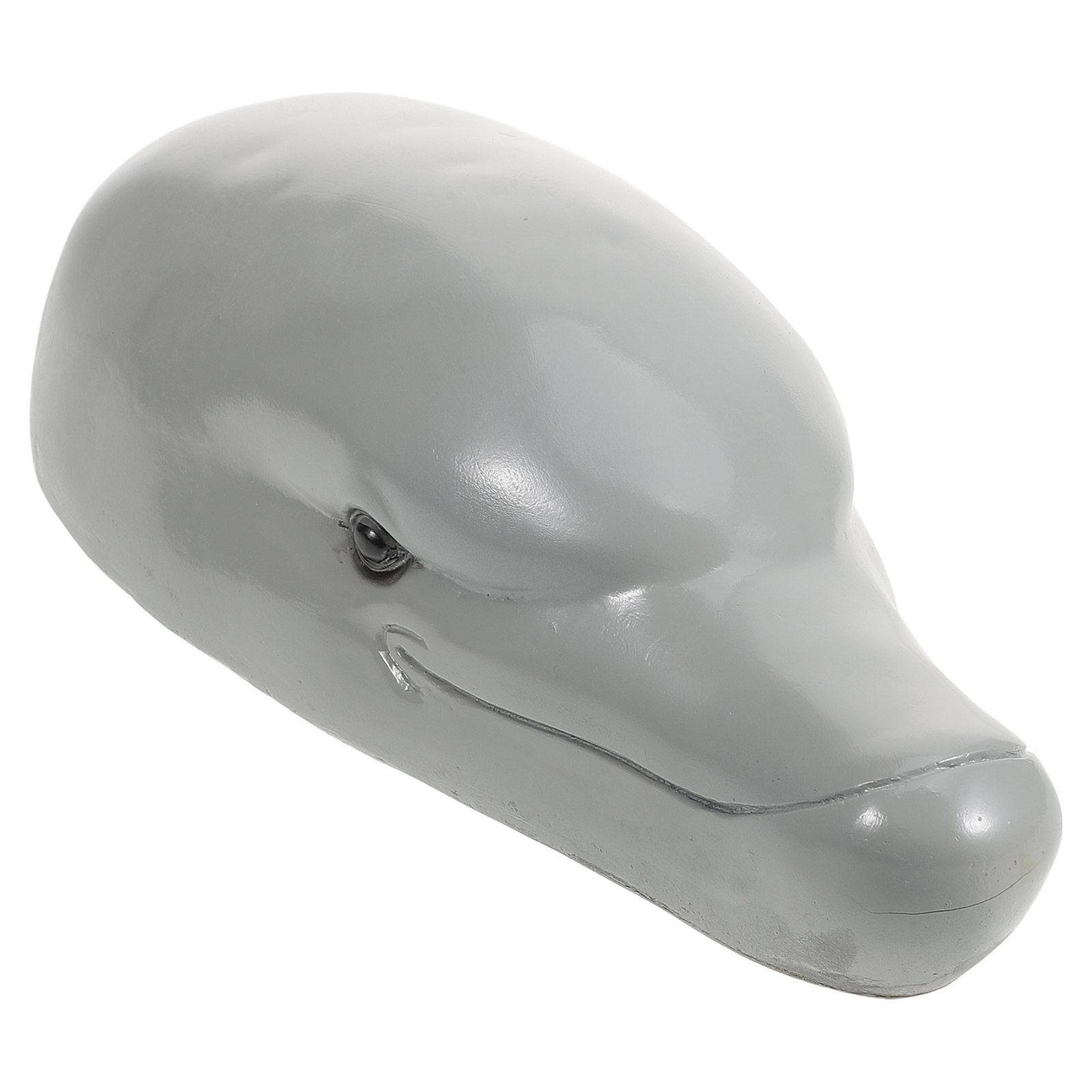 Aquarium Decor - Hoogwaardig dolfijnhoofdornament van kunsthars voor aquaria,