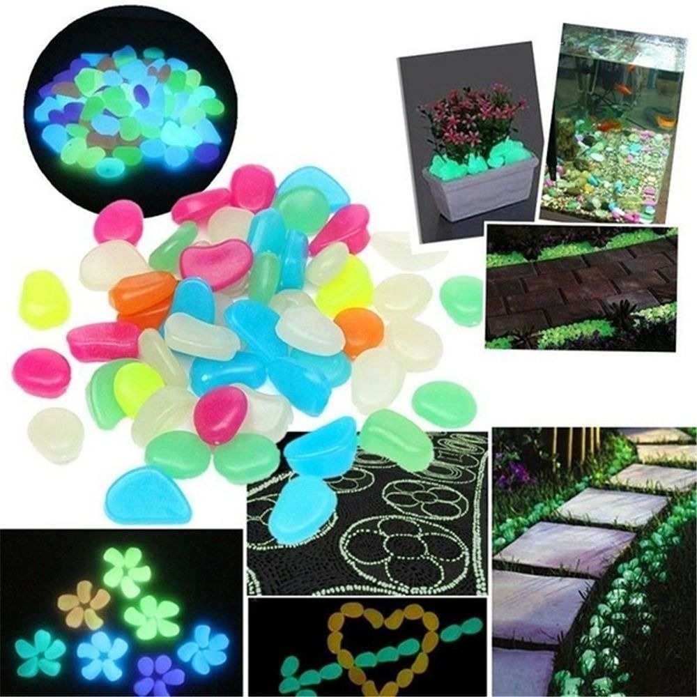 10 stks Decoratie 4.5 cm Licht - Fish Tank Gravel recensie en prijs