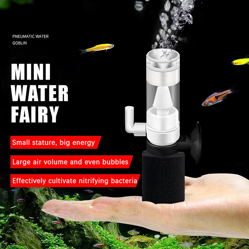 Luchtgedreven aquariumsponsfil - Betta Fish Tank recensie en prijs