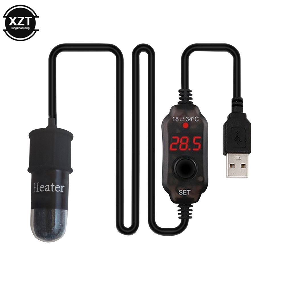 Mini USB Opladen Aquarium verw - Fish Tank Heater recensie en prijs