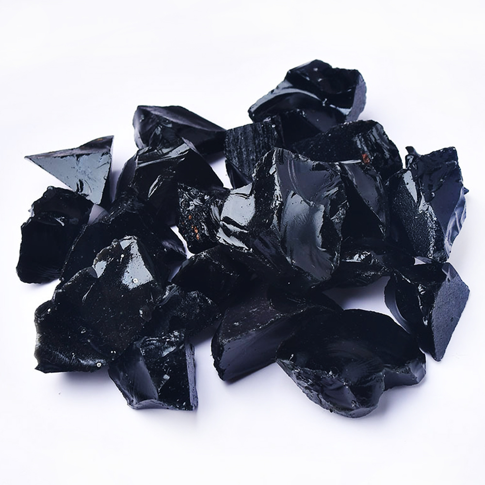 Natuurlijke zwarte obsidiaan r - Fish Tank Gravel recensie en prijs