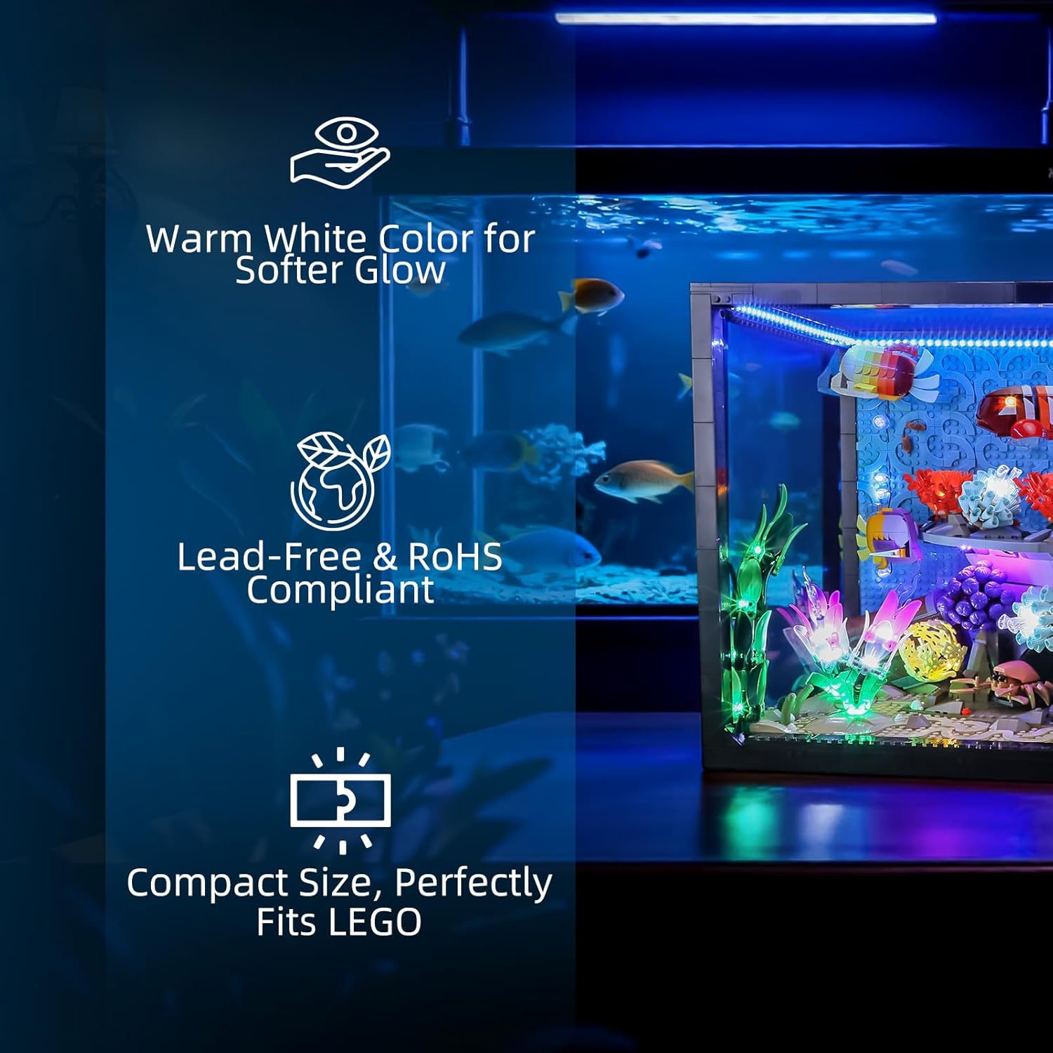 Hprosper LED-licht voor lego 1 - Aquarium Light recensie en prijs