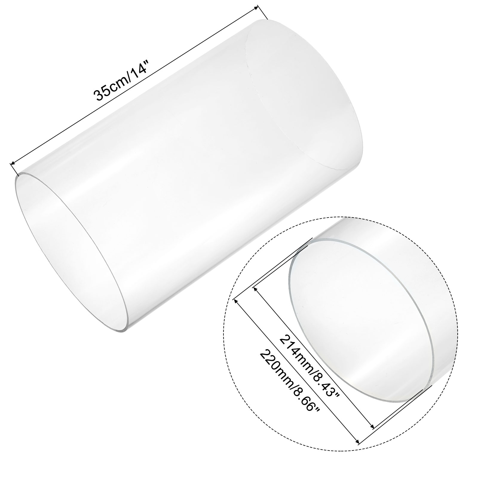 350mm Transparant Acryl Aquari - Fish Tank Heater recensie en prijs