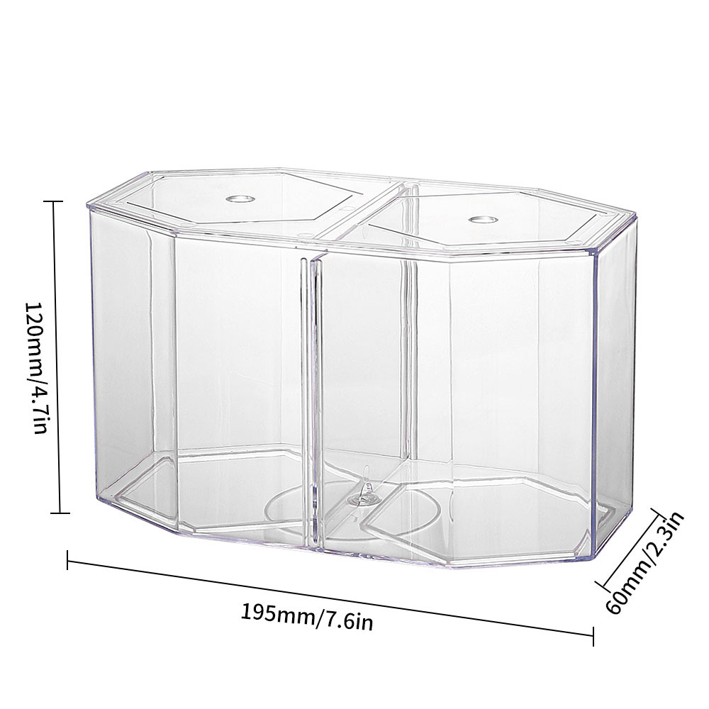 Acryl Twee Splits Guppy Aquari - Betta Fish Tank recensie en prijs