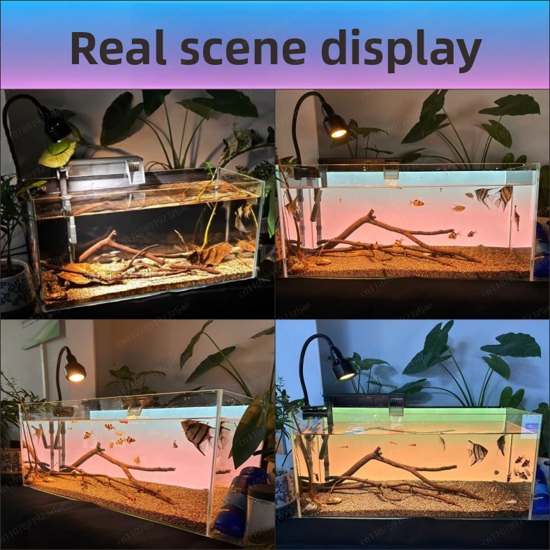 Zwart acryl aquarium achtergro - Aquarium Light recensie en prijs