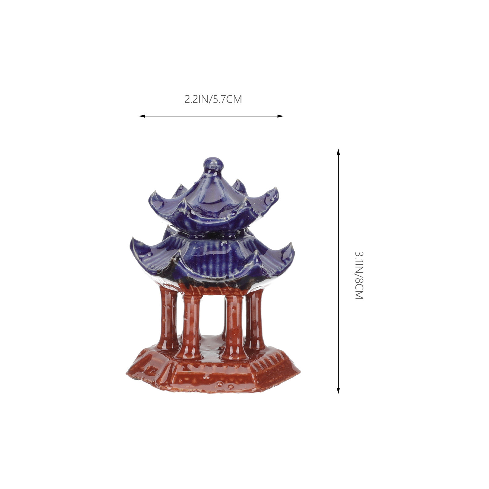 3 stuks keramische paviljoen,  - Aquarium Fish Tank recensie en prijs