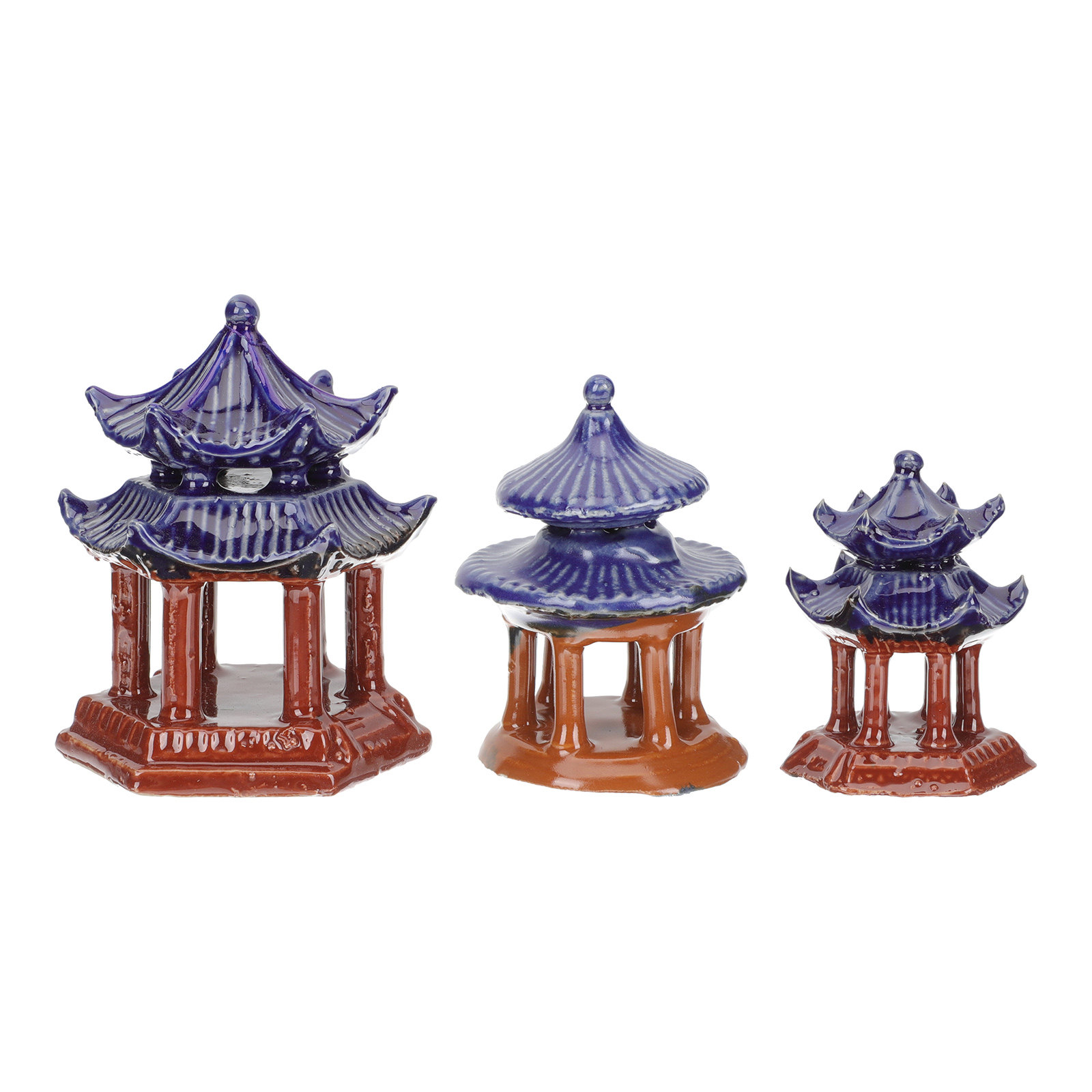3 stuks keramische paviljoen,  - Aquarium Fish Tank recensie en prijs