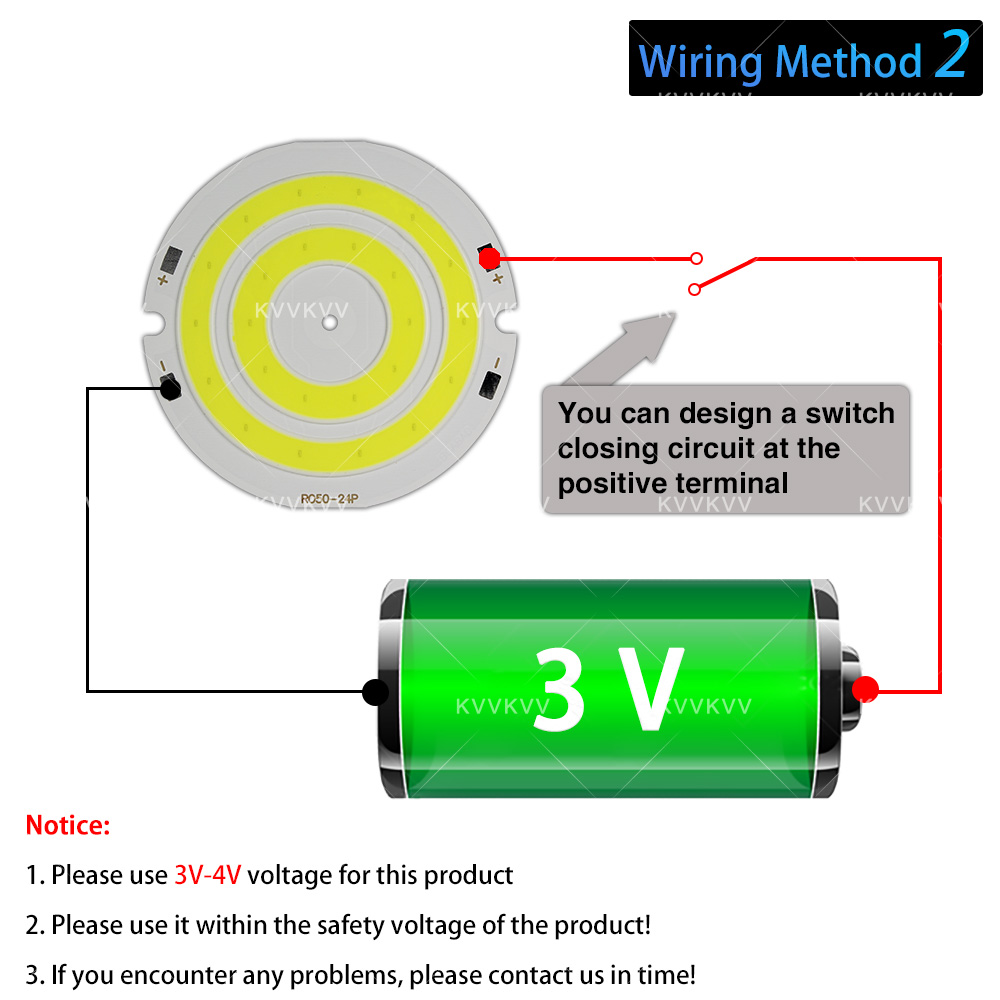 3V 4V Ronde COB LED Lamp Onder - Aquarium Light recensie en prijs