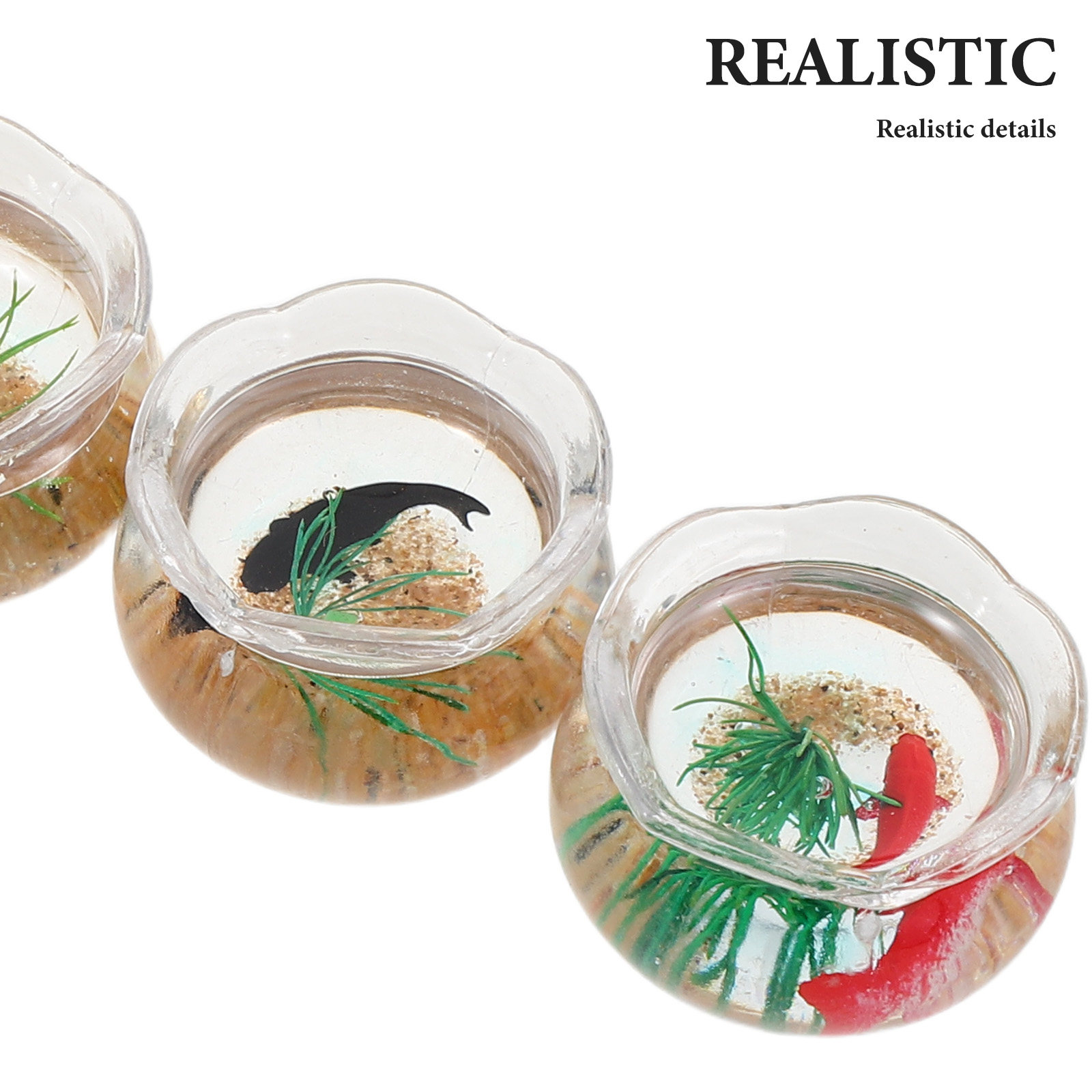 5 stuks mini-aquarium met real - Aquarium Plants recensie en prijs