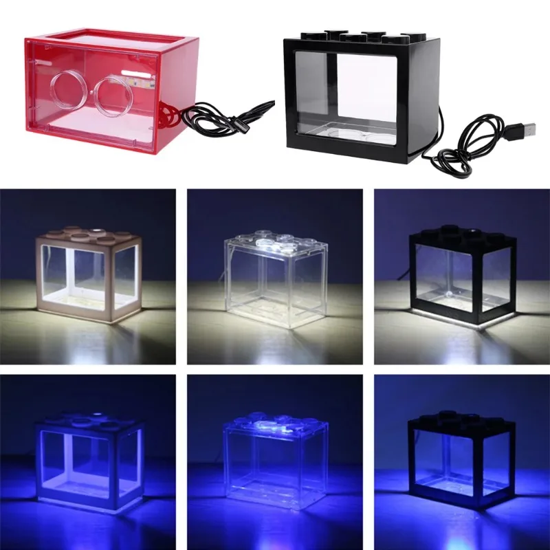 1l usb led desktop mini aquari - Betta Fish Tank recensie en prijs
