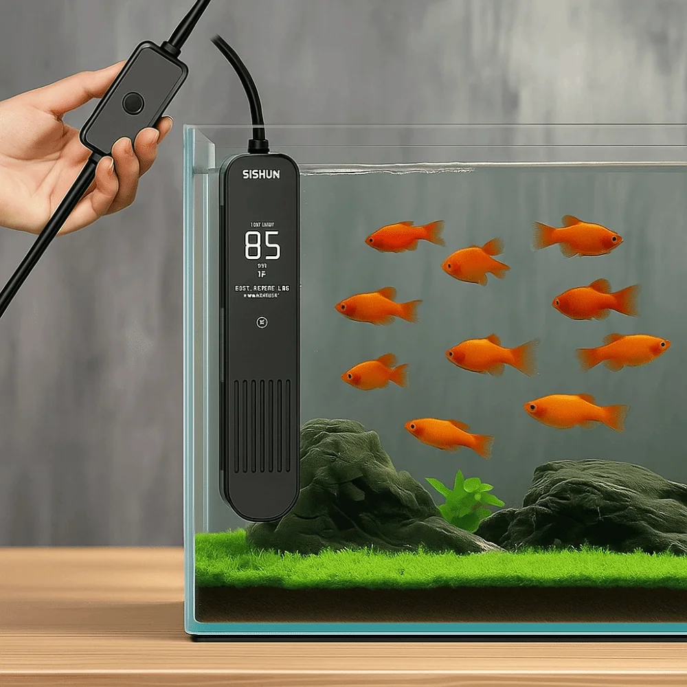 LCD-scherm 20-35 ° C Digitale  - Fish Tank Heater recensie en prijs